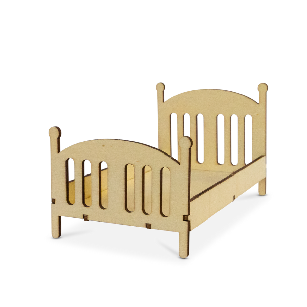 Houten bed